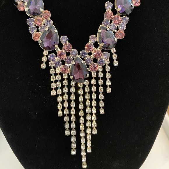 Cocktail Necklace/Earrings Set - Picture 3 of 9